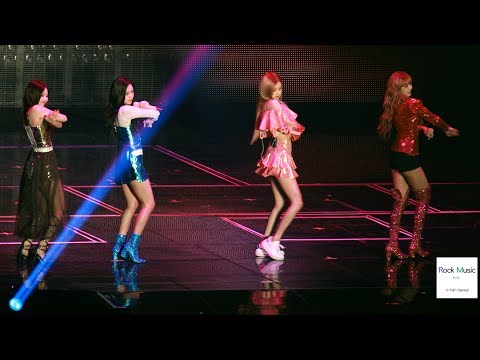 블랙핑크(BLACK PINK)원더걸스 (Wonder Girls) so hot 쏘핫[4K 직캠]@181111 락뮤직