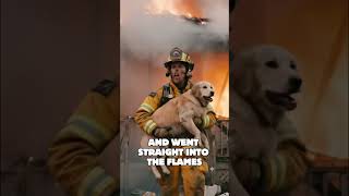 Dog Trapped in Fire: The Moment He Was Saved! 🚒💔