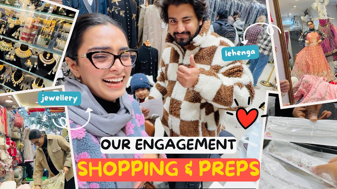 *Our Engagement* Shopping & Preparations | Pareshan Ho Gaye!!!
