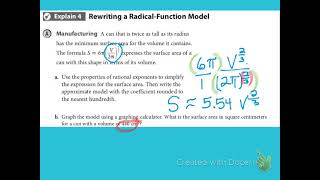 Algebra 2 Module 11:2 part 2 " Simplifying Radical Expressions"