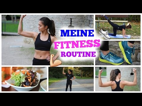 MEINE FITNESS ROUTINE! - Wie halte ich mich FIT? | APPS, ESSENTIALS ...