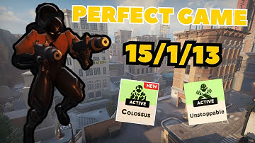 HAZE Unstoppable! Perfect 15 Kill Match in High MMR Deadlock!