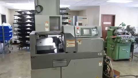 Citizen K16 VIIP CNC Swiss Screw Machine