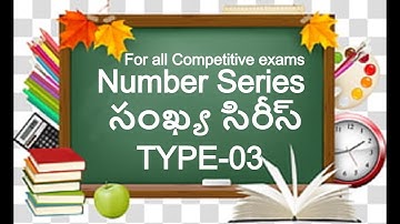 Different types of Number series arithmetic  PART-03/YMS ACADEMY/