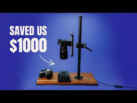 The DIY film scanning build that saved us over $1000