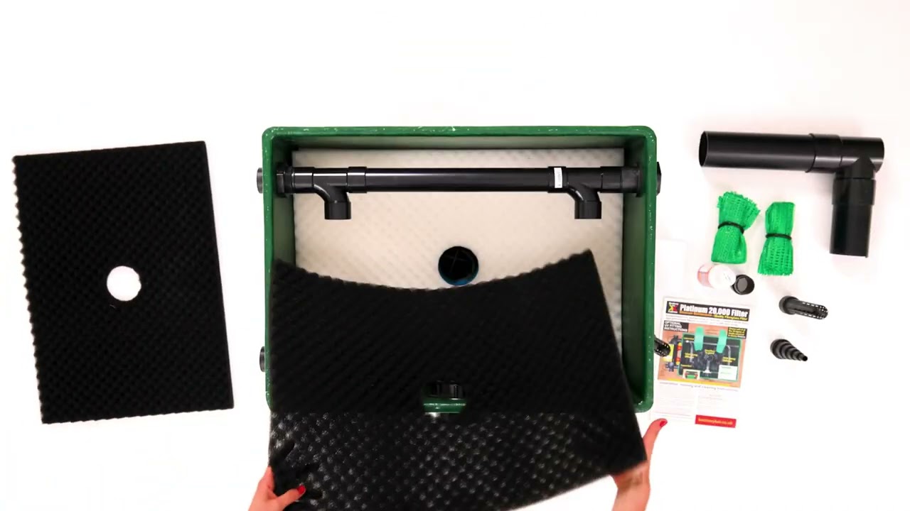 Platinum 20,000 Fibreglass Pond Filter – Full Unboxing & Media Overview