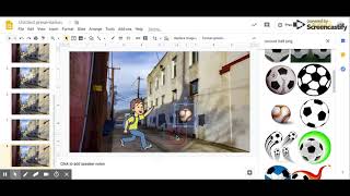 This video is a quick and dirty way to make stop motion animations
using google slides. nothing fancy see here.