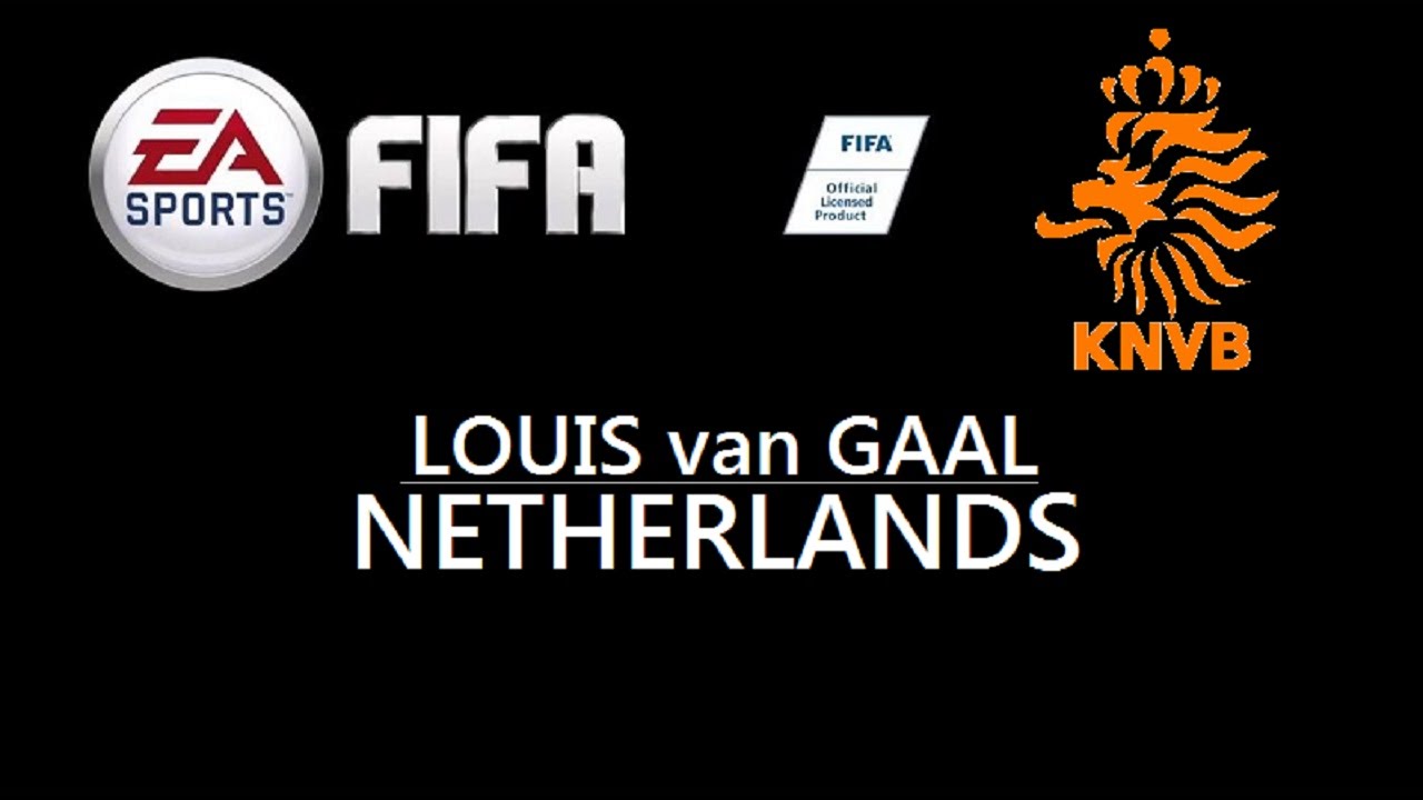 FIFA Custom Tactics World Cup:Holland Louis van Gaal Tactics and