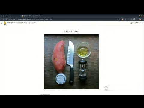 MakerFlow - Hands-Free Voice Navigation for Instructables video preview 2