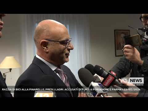 RAZZIA DI BICI ALLA PINARELLO, PRESI I LADRI. ACCUSATI DI FURTI A PORDENONE E PARMA | 23/02/2024