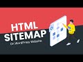 Create HTML sitemap in Wordpress (using Rankmath Plugin)