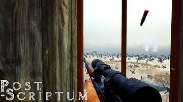POST SCRIPTUM CHAPTER 3 GAMEPLAY | GERMAN SNIPER  UTAH BEACH