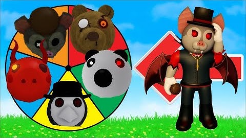 ROBLOX PIGGY RANDOM,SKIN & AND MAPS CHALLENGE PART 4 (PIGGY BUILD MODE)