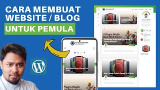 CARA MEMBUAT WEBSITE / BLOG UNTUK PEMULA DENGAN WORDPRESS screenshot 5