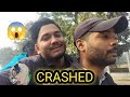 Sahil crashed 😱 My New  Bike In Ranchi / Crashed bike ranchi 