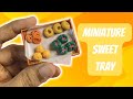 Miniature Polymer Clay Sweets Trays | Polymer clay foods | Polymer clay art