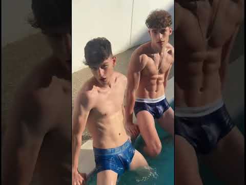 Enjoying the pool 😍 #shorts #boys #pool #swimming #gay