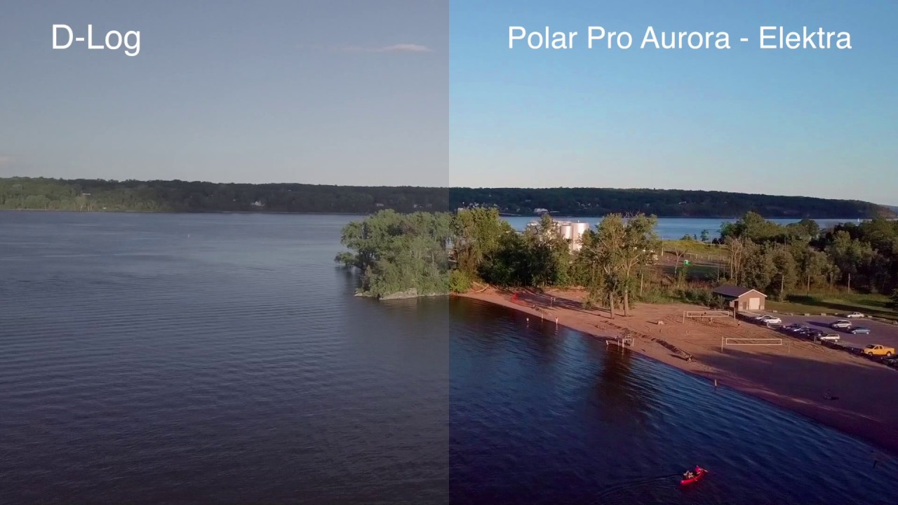 dronesense Polar Pro Aurora - CINEMATIC COLOR PRESETS -DJI Mavic Pro