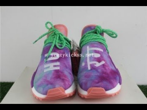 human race shoes rainbow