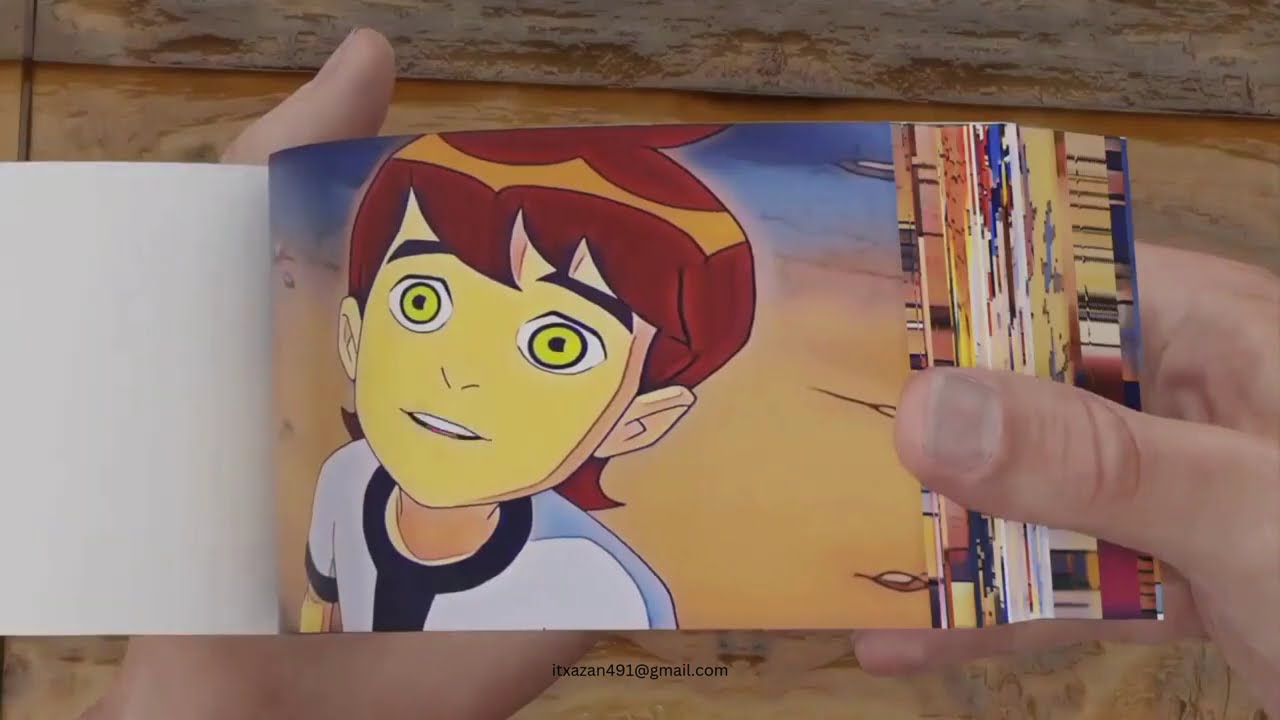 Ben 10 Flipbook Fan Made Animation