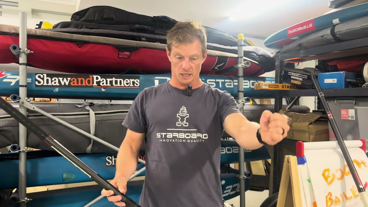 Starboard Lima Paddle - Review Michael Booth