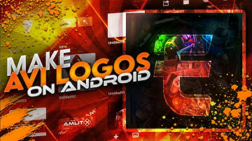 How to make AVI logo | Make AVI logo on Android | in [HINDI].