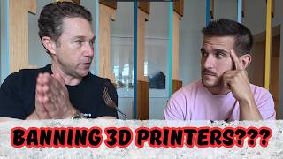 Will Your 3D Printer Be ILLEGAL? A Chat with David Tobin
