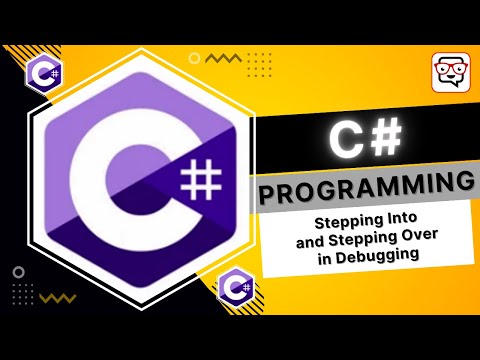 🔴 Stepping Into and Stepping Over in Debugging ♦ C# Programming ♦ C# Tutorial ♦ Learn C#