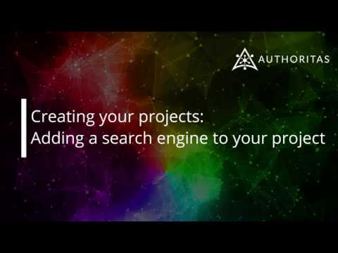 Adding search engines to my project