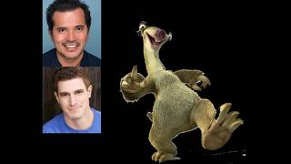 Animated Voice Comparison- Sid (Ice Age)