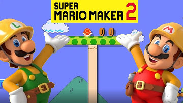 SMB: The Lost Levels: World 1 Remade in Super Mario Maker 2