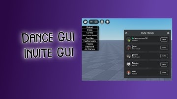 Roblox Studio Dance Gui Invite Gui (Tagalog)