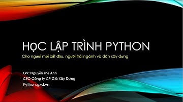 Cài các phần mềm và thiết lập môi trường ban đầu để lập trình Python thuận lợi nhất cho người mới