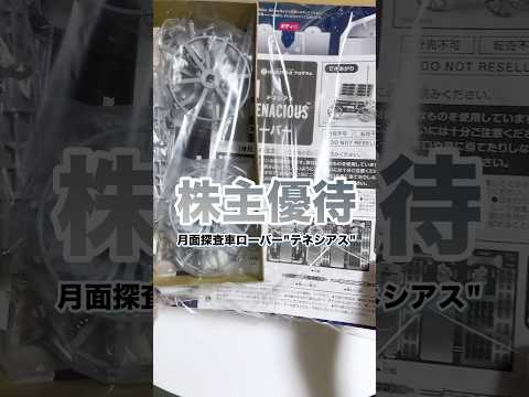 〈株主優待〉9348 ispace 月面探査車ペーパークラフトローバー『テネシアス』　#株主優待