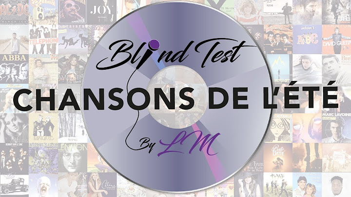 Blind Test spécial chansons de l'éte (60 extraits avec dates)