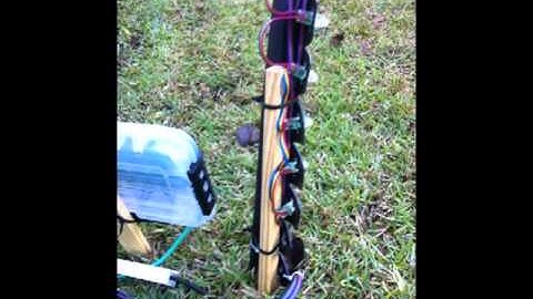 27 channel LOR DMX RGB leaping arch set-up