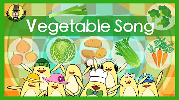 Vegetable Song | Songs for kids | The Singing Walrus