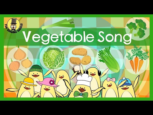 Vegetable Song | Songs for kids | The Singing Walrus class=