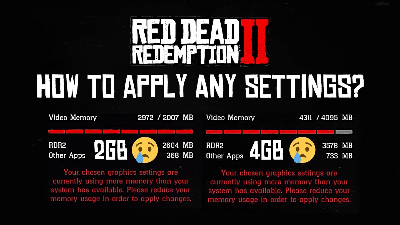 Very low settings.xml(integrated graphics may work) at Red Dead Redemption 2  Nexus - Mods and community