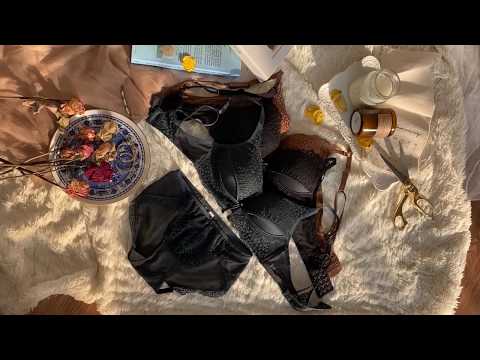 KV03544 蕾絲簍空深V飽滿無鋼圈美背內衣組