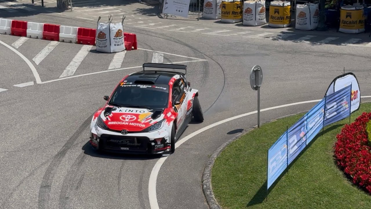 Rally Recalvi Rías Baixas-Saturday Epic Moments #toyotagazooracing #mistake