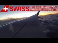 Swiss Airbus A220-300 HB-JCE  Full In-Flight LX2463 LGW-GVA