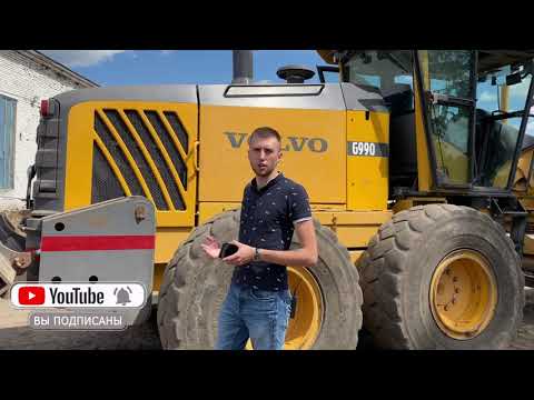 Самая мощная техника. Грейдер Volvo G990.