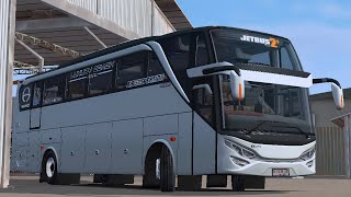 $ALE?!😱 || RILIS MOD BUSSID JETBUS 2+ SHD Hino Rk ASxFM Detail Parah Cuy! - bus simulator id screenshot 5