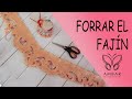 Forrar Reverso del Fajín / Back of Belt Lining