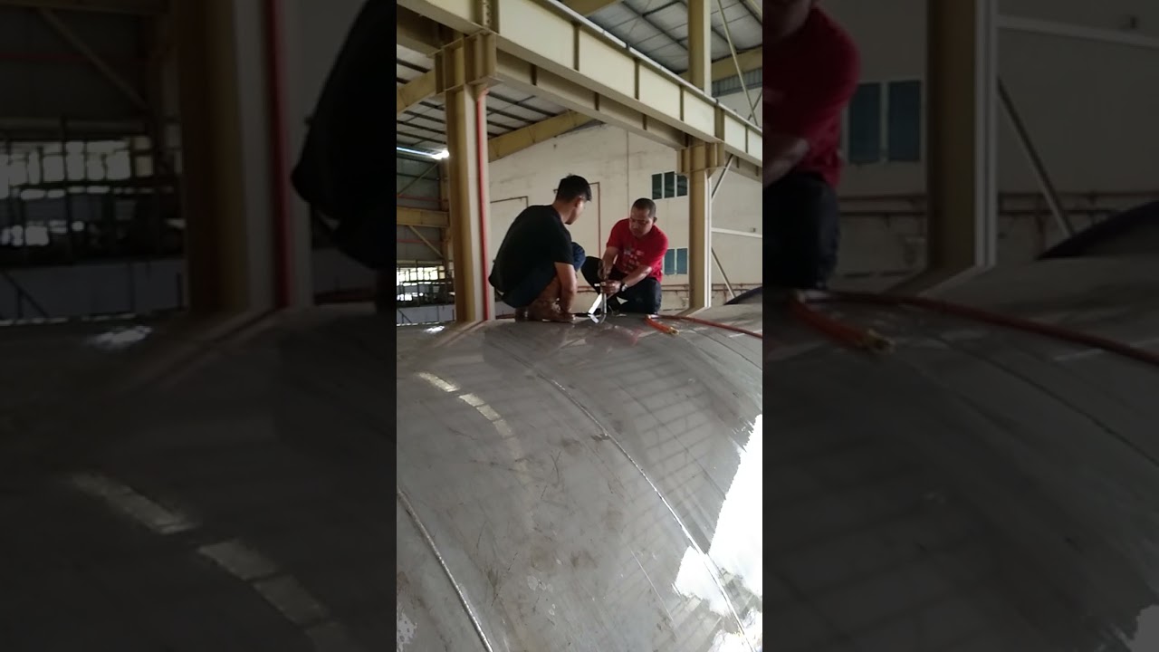 Pressure vessel tank hydrotest