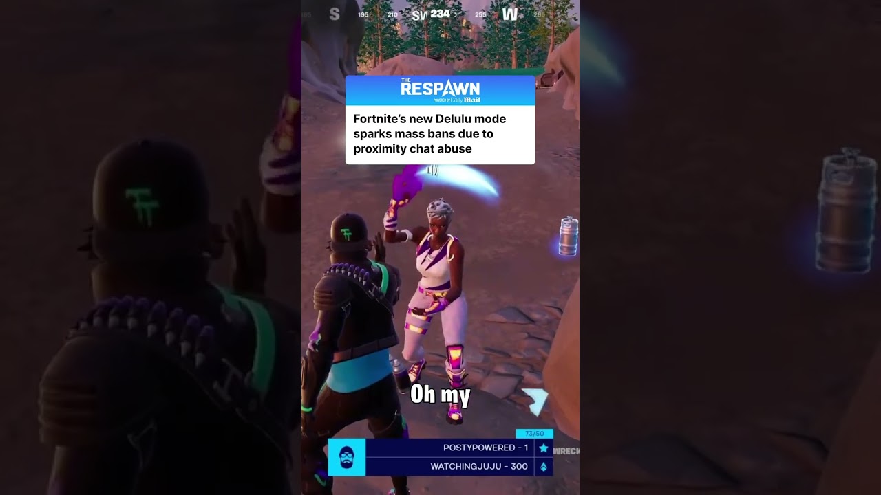 В эти выходные вышел новый режим Fortnite «Делул», который добавляет голосовой чат в режим короле...