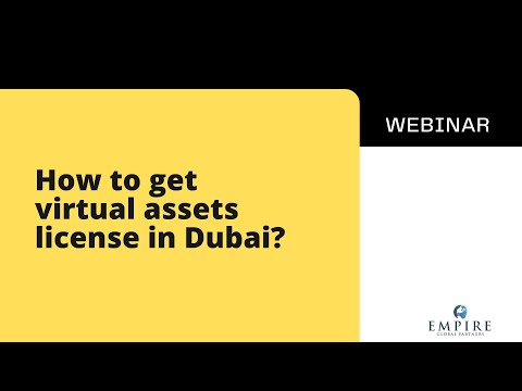 [Webinar]How to get virtual assets license in Dubai?