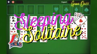 BORED TO SLUMBER | Sleeping Solitaire | Sleep in Minutes | Expert Freecell | ♣️♦️♠️♥️