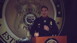 Glendale Police Chief Rick St. John Chief promotion
